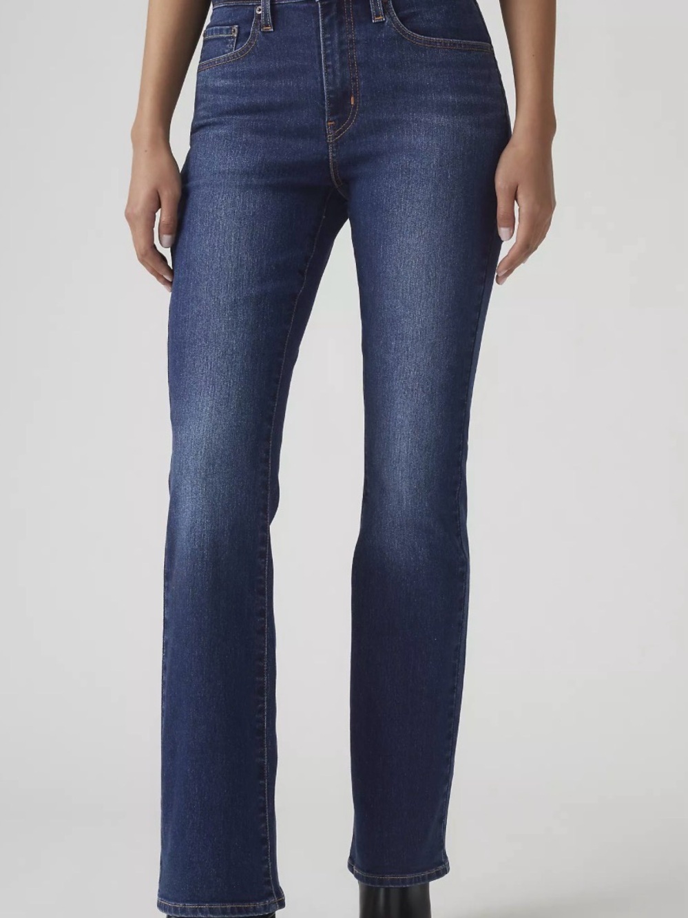 Levi's Dark Wash Boot-Cut Women's Jeans